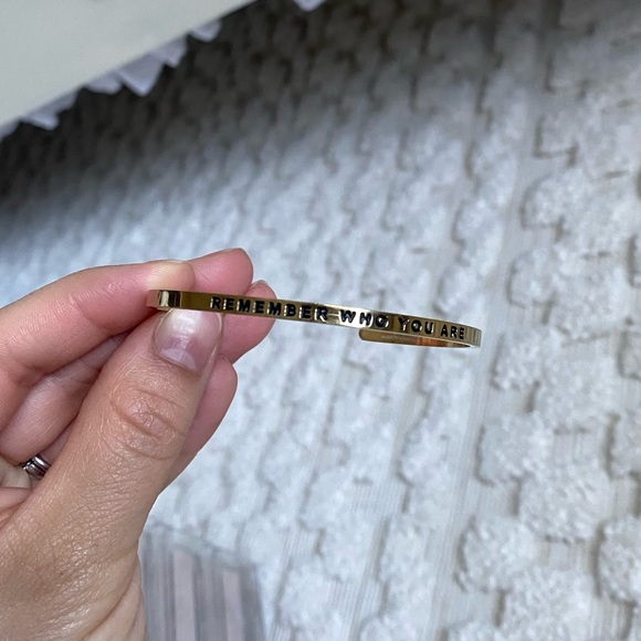 Mantraband Gold and Silver Bangle Bundle - Picture 4 of 4